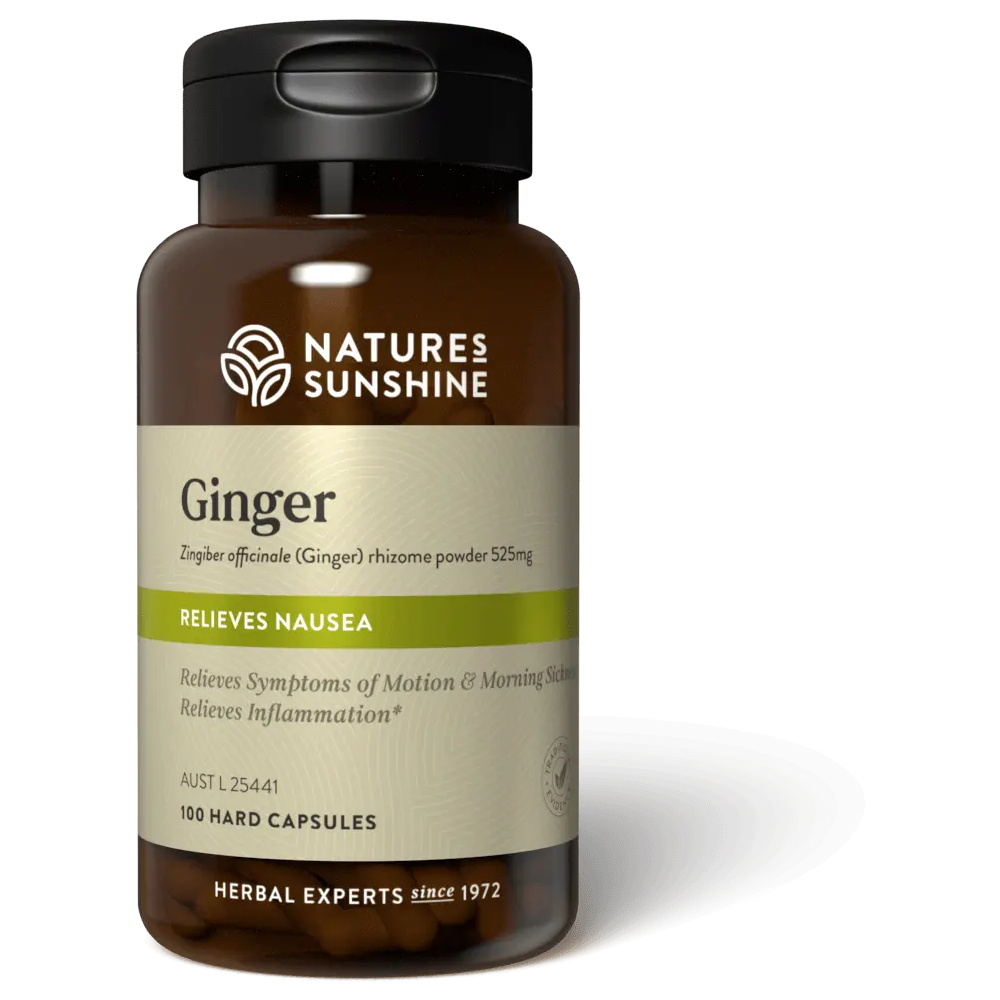 Nature's Sunshine Ginger 525mg