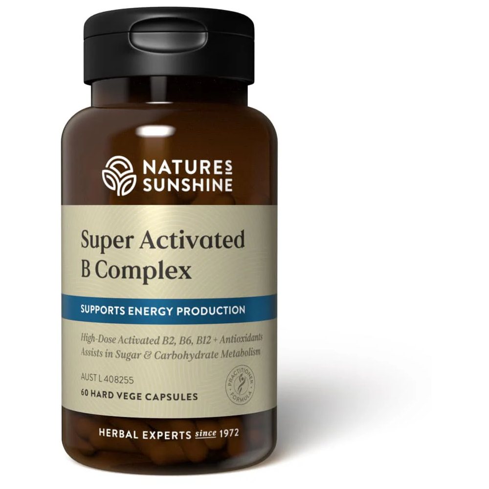 Nature's Sunshine Super Activated B Complex 60c