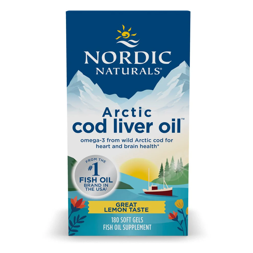 Nordic Naturals Arctic Cod Liver Oil Soft Gels