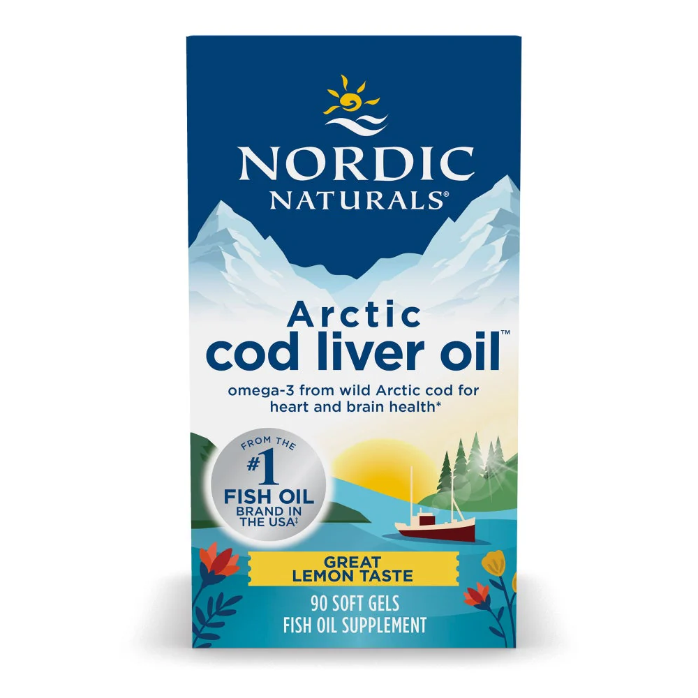 Nordic Naturals Arctic Cod Liver Oil Soft Gels