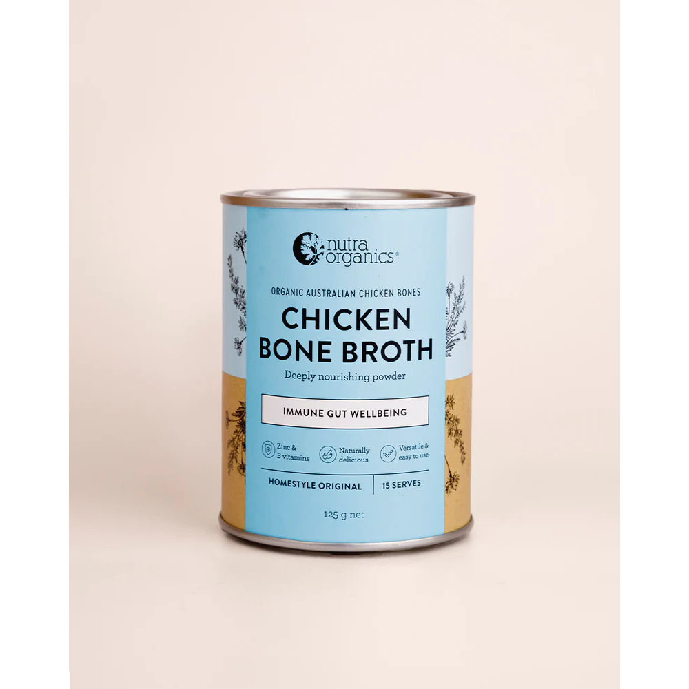 NutraOrganics Chicken Bone Broth Powder Homestyle Original