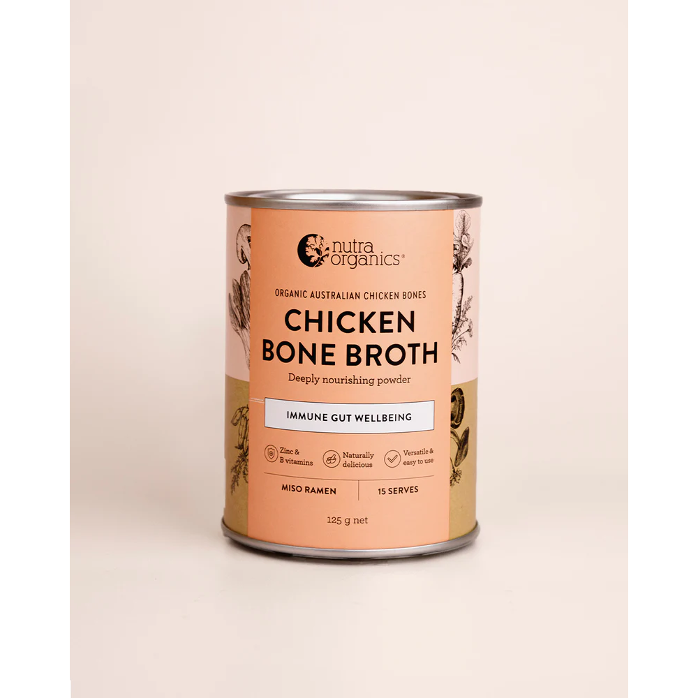 NutraOrganics Chicken Bone Broth Powder Miso Ramen