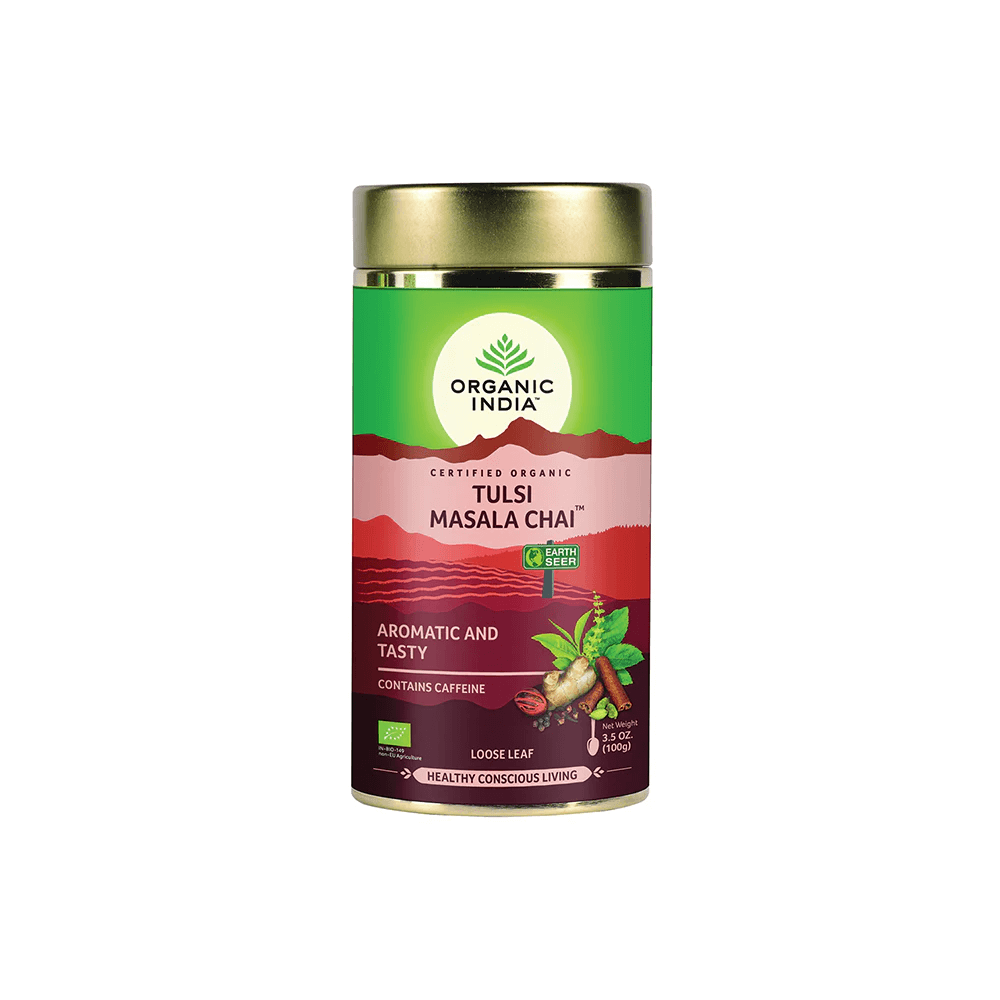 Organic India Loose Leaf Tulsi Masala Chai Tea