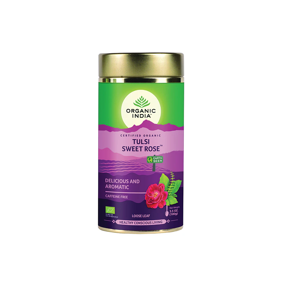 Organic India Tulsi Sweet Rose Loose Leaf