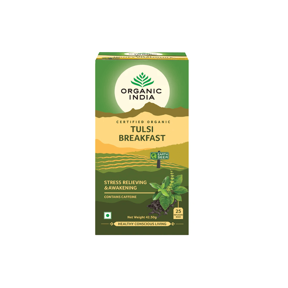 Organic India Tulsi Breakfast Tea