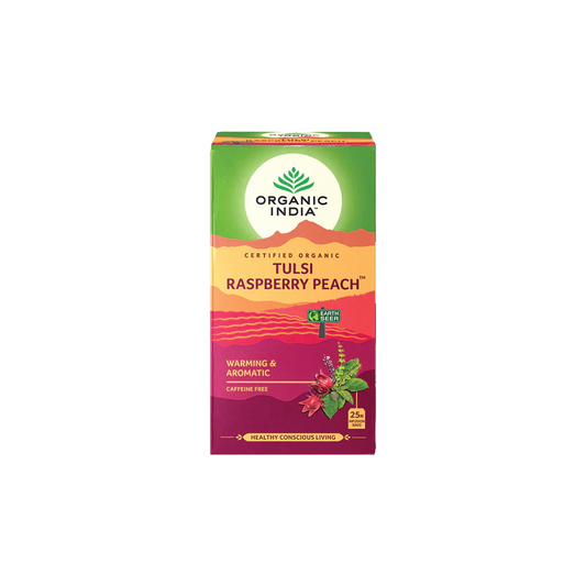Organic India Tulsi Raspberry Peach