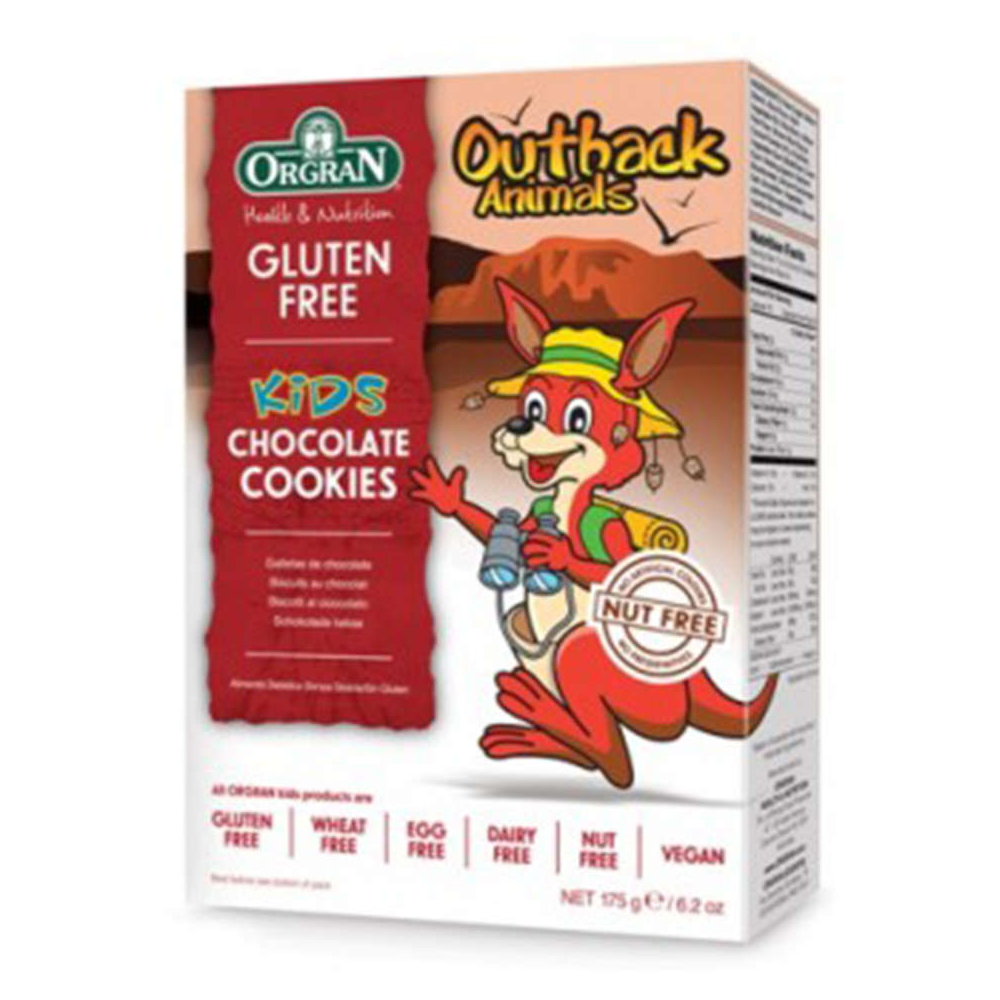 Orgran Outback Animal Cookies Chocolate