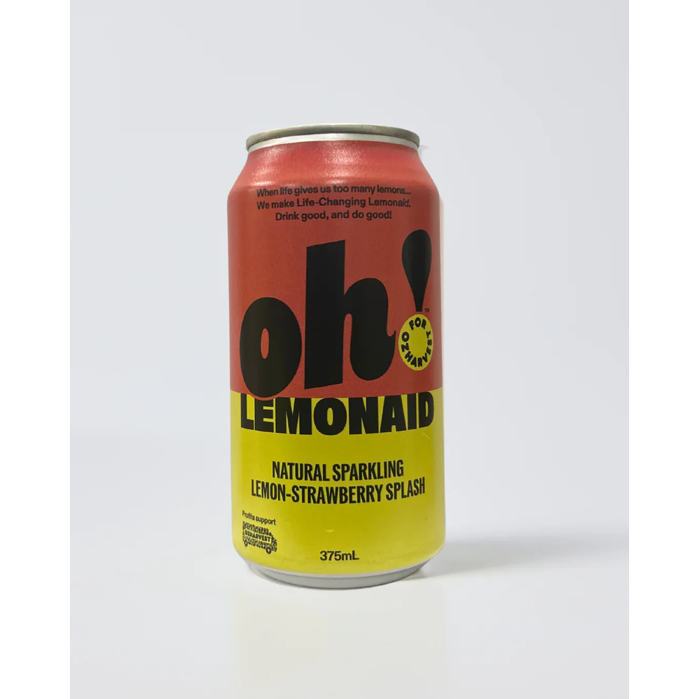 OzHarvest Oh! Lemonaid Natural Sparkling