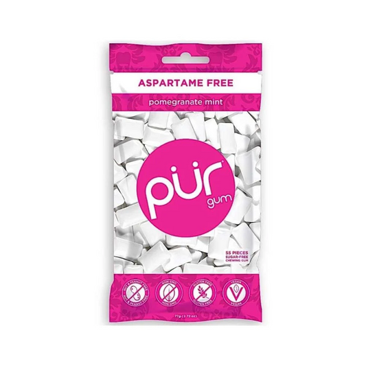 PUR Gum Pomegranate Mint (77g)