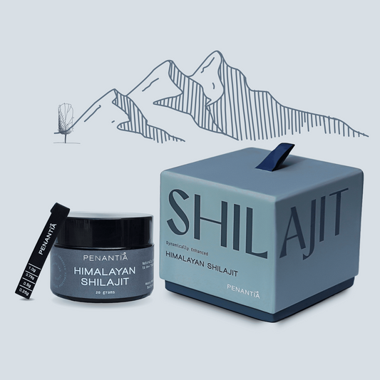 Penantia Dynamically Enhanced Himalayan Shilajit Resin