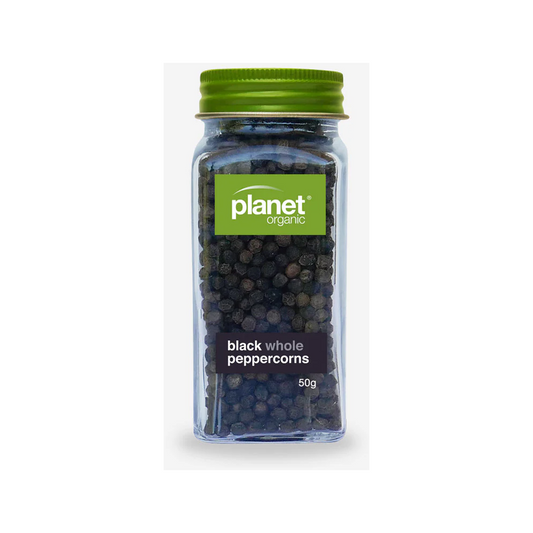 Planet Organic Co Spice Black Peppercorns