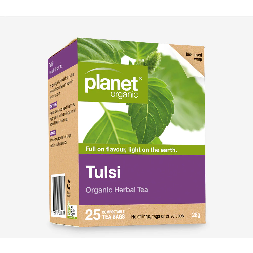 Planet Organic Co Tea Tulsi Herbal