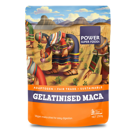 Power Super Foods Maca Powder Gelatinsed - Origin