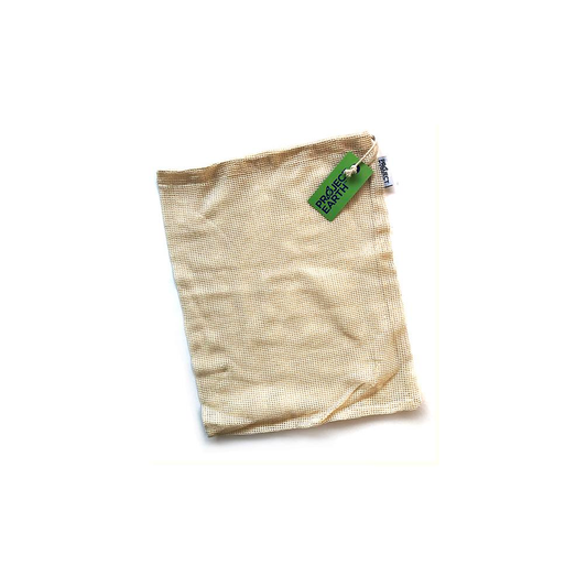 Project Earth Produce Bag 100% Organic Cotton Net 12"x15"