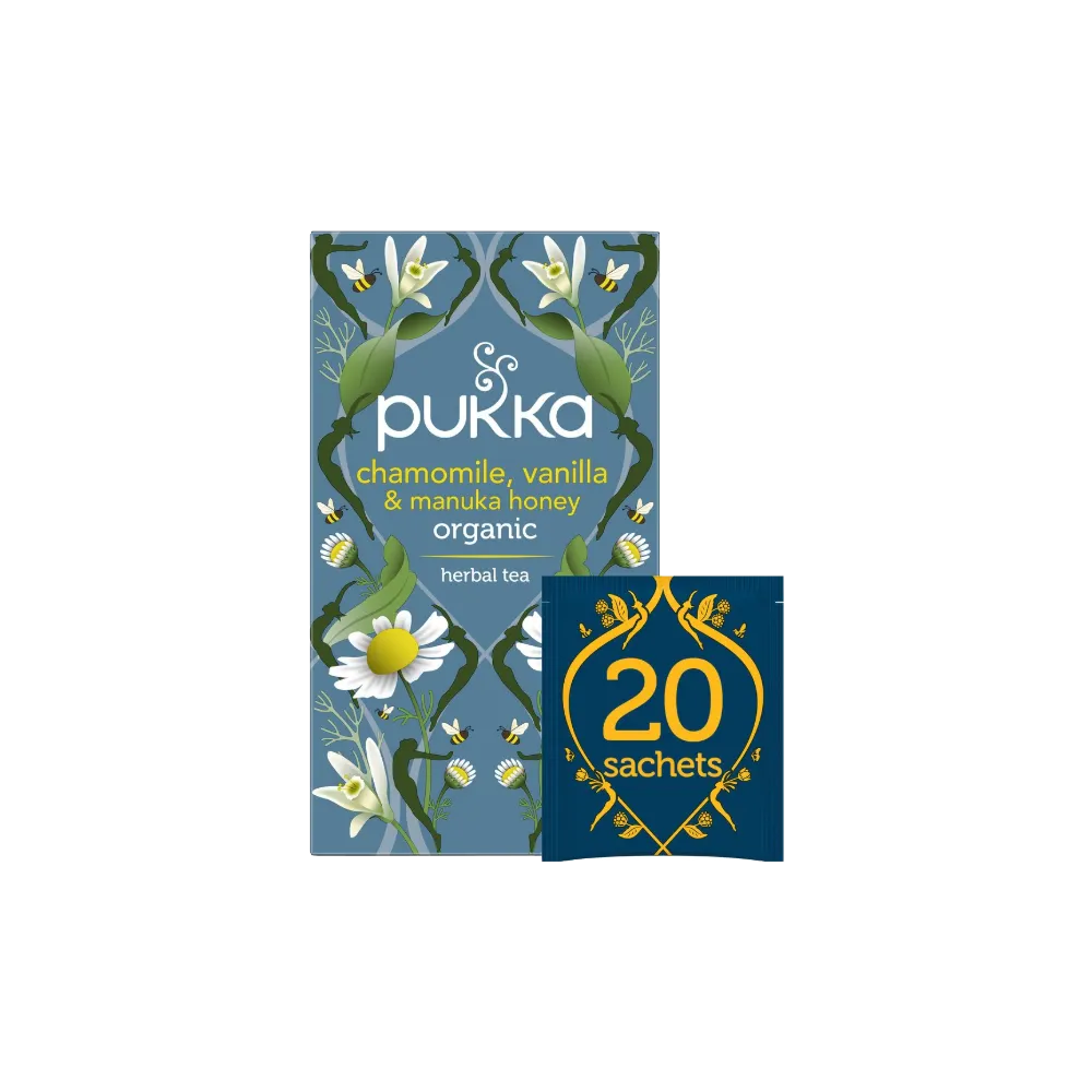Pukka Chamomile Vanilla & Manuka Honey