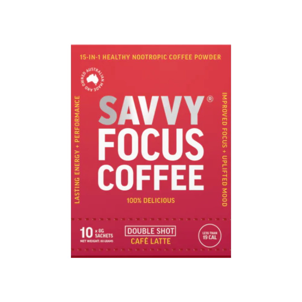 Savvy Coffee Powder (8g Sachet) 10 Pack