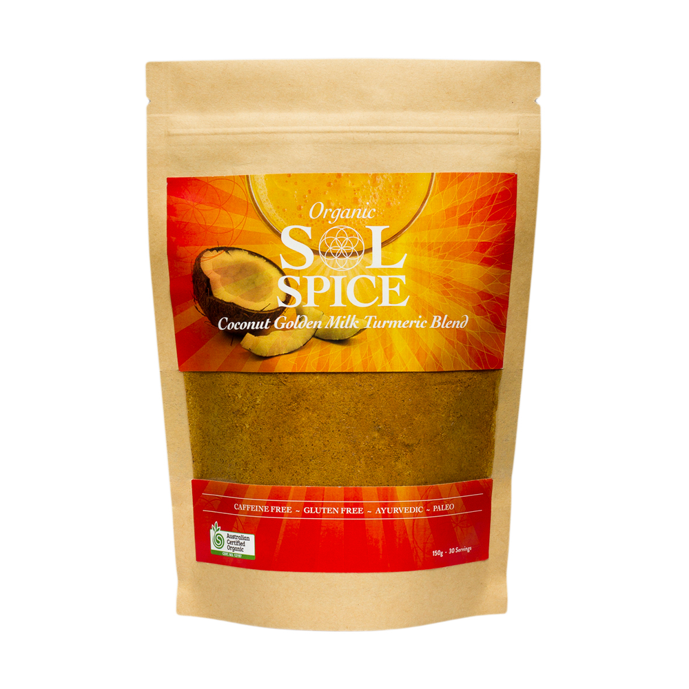 Sol Organics Spice Coconut Turmeric Blend