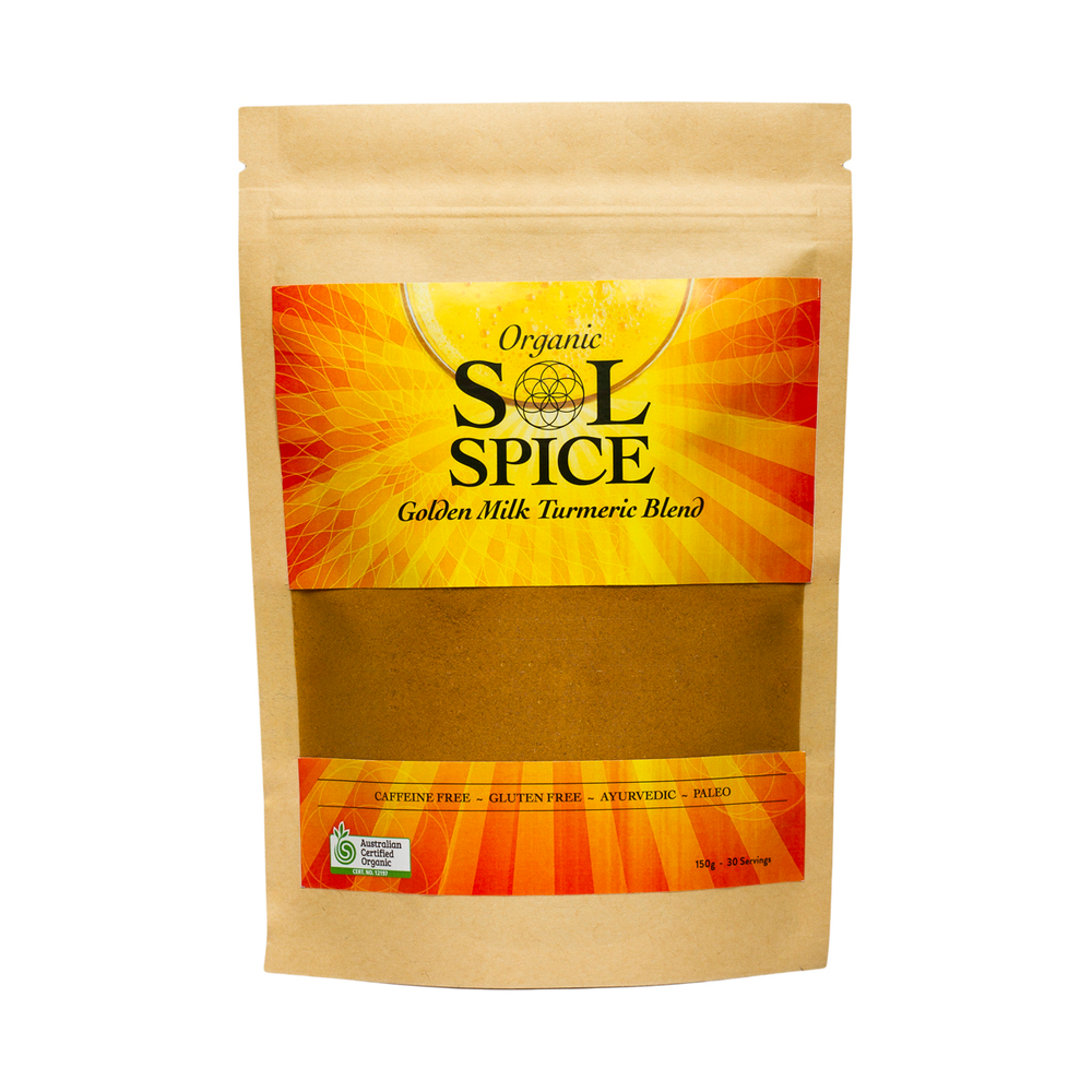 Sol Organics Spice Turmeric Golden Milk Blend