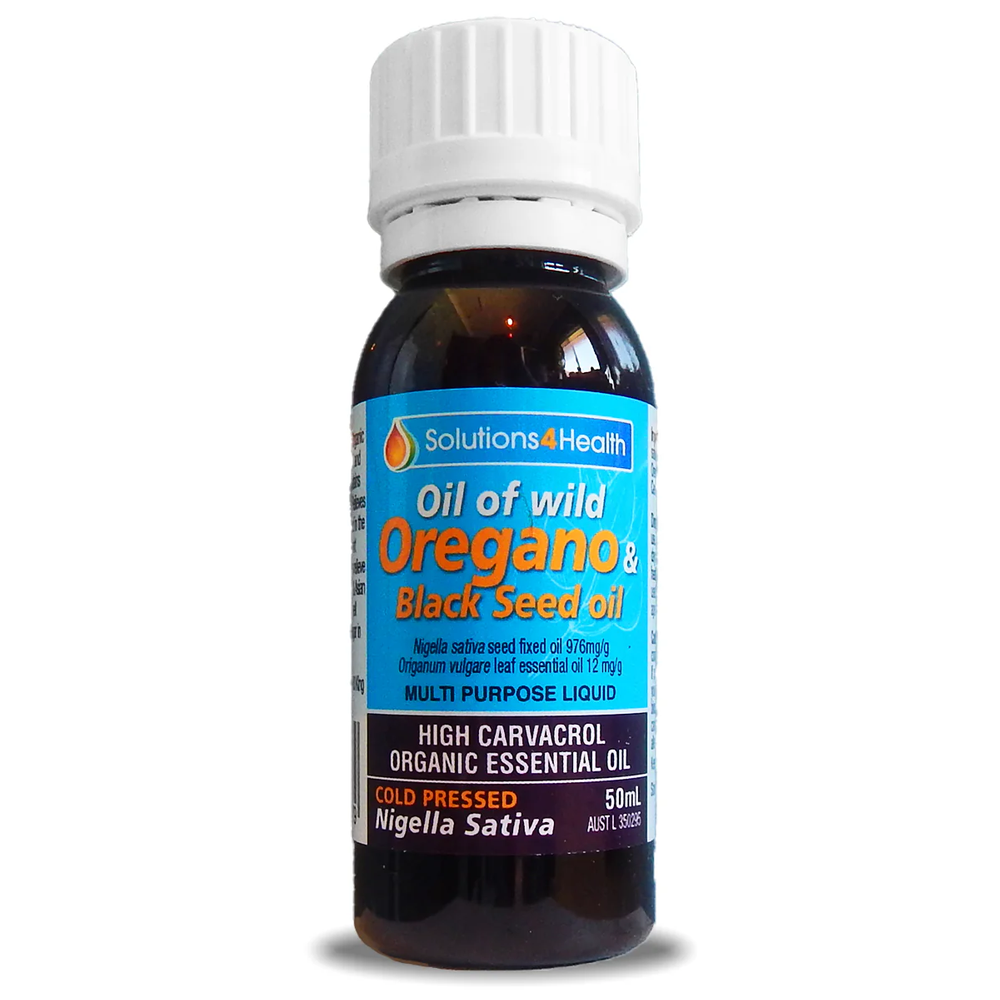 Solutions 4 Health Oil of Wild Oregano & Black Seed Oil