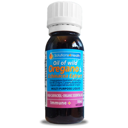 Solutions 4 Health Oil of Wild Oregano & Echinacea Extract (Immune Plus)