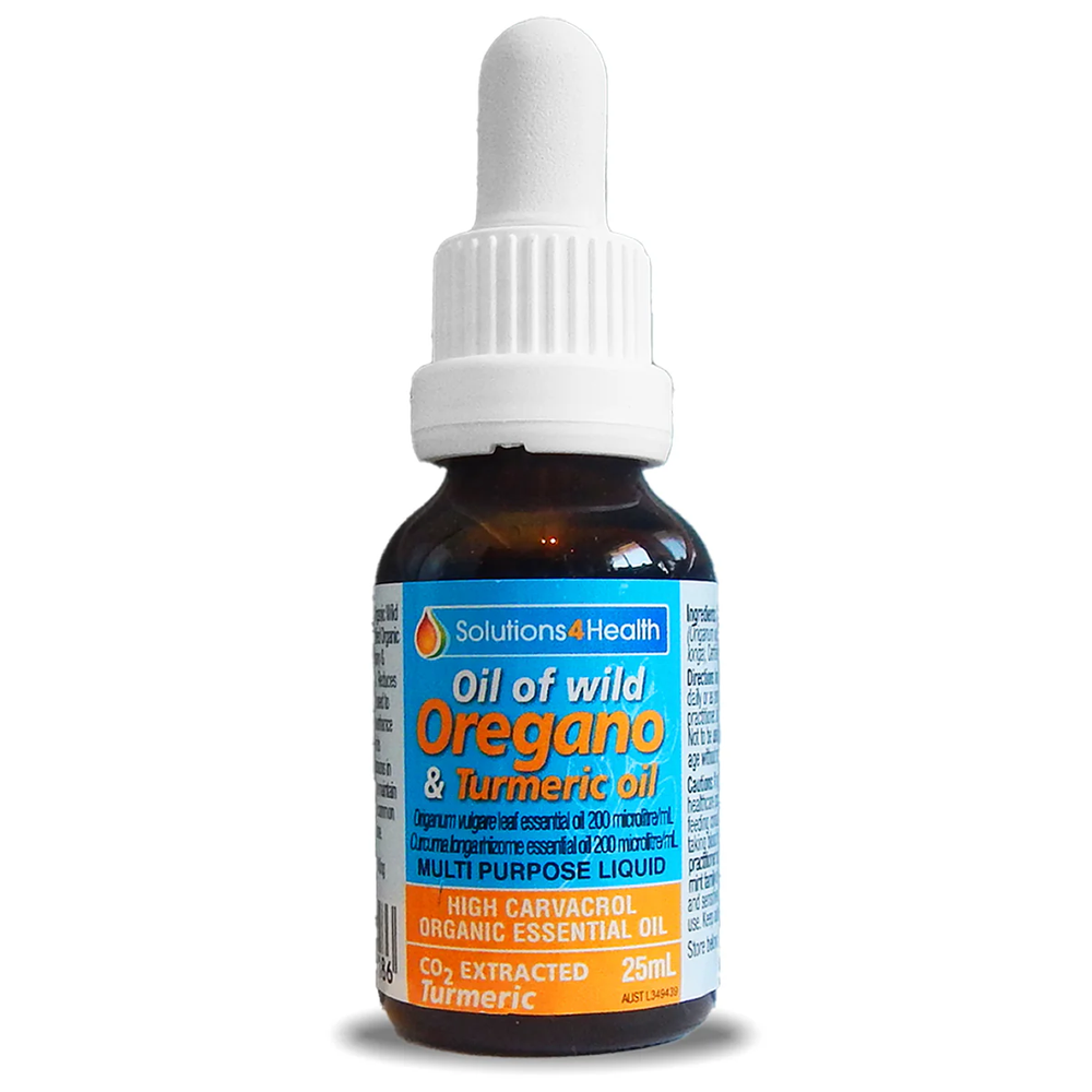 Solutions 4 Health Oil of Wild Oregano & Turmeric Oil
