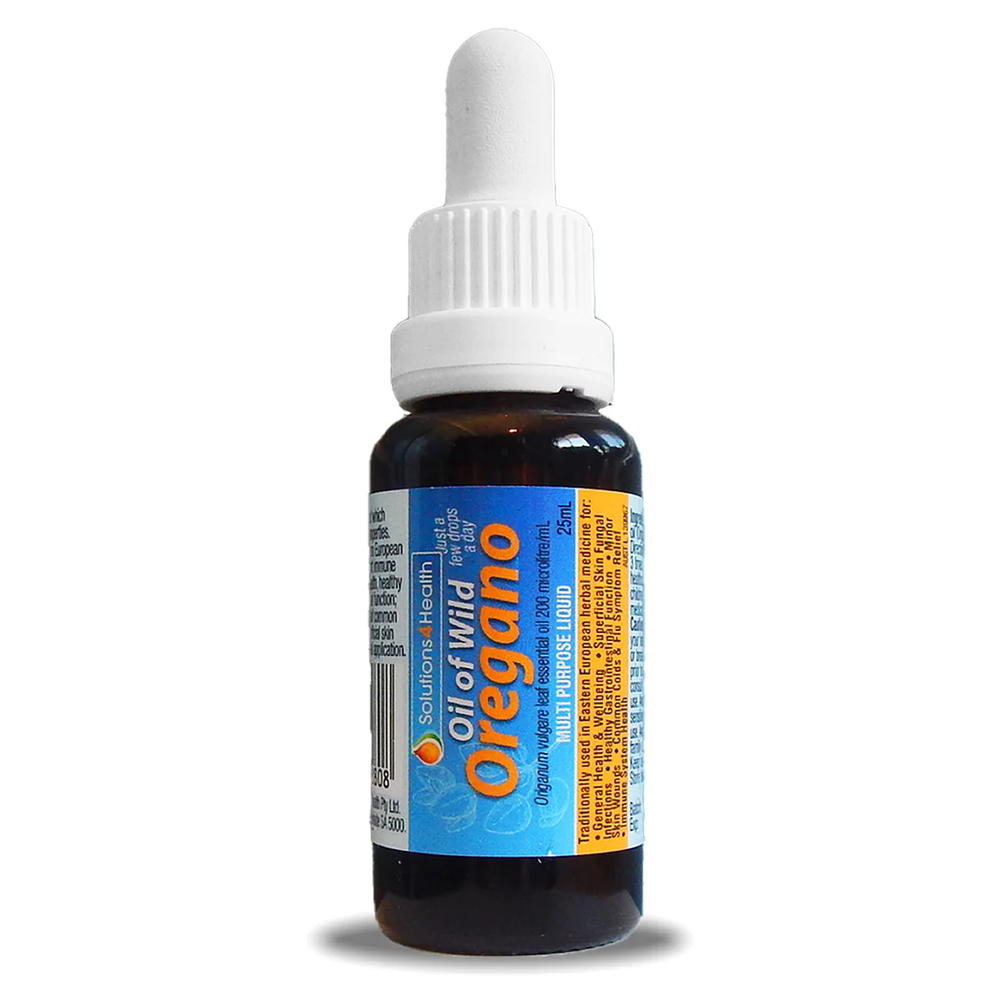 Solutions 4 Health Organic Oil of Wild Oregano Liquid