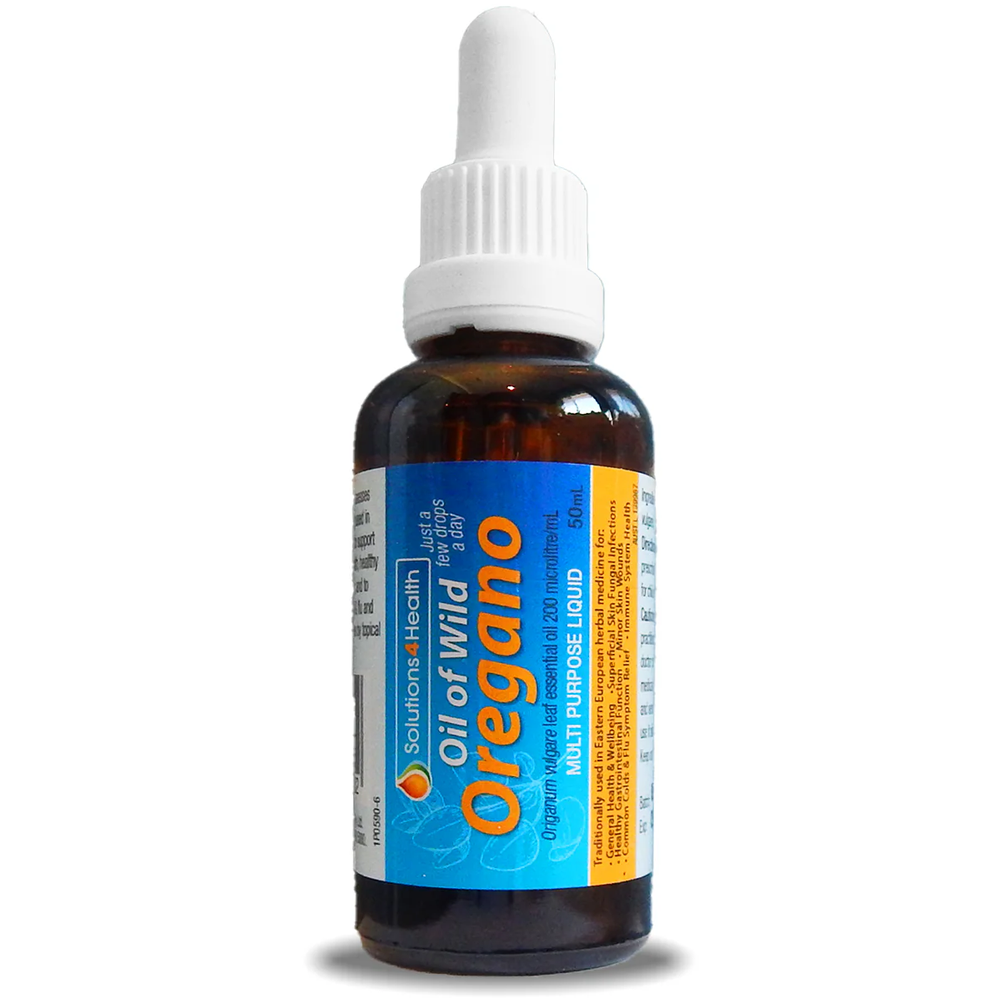 Solutions 4 Health Organic Oil of Wild Oregano Liquid