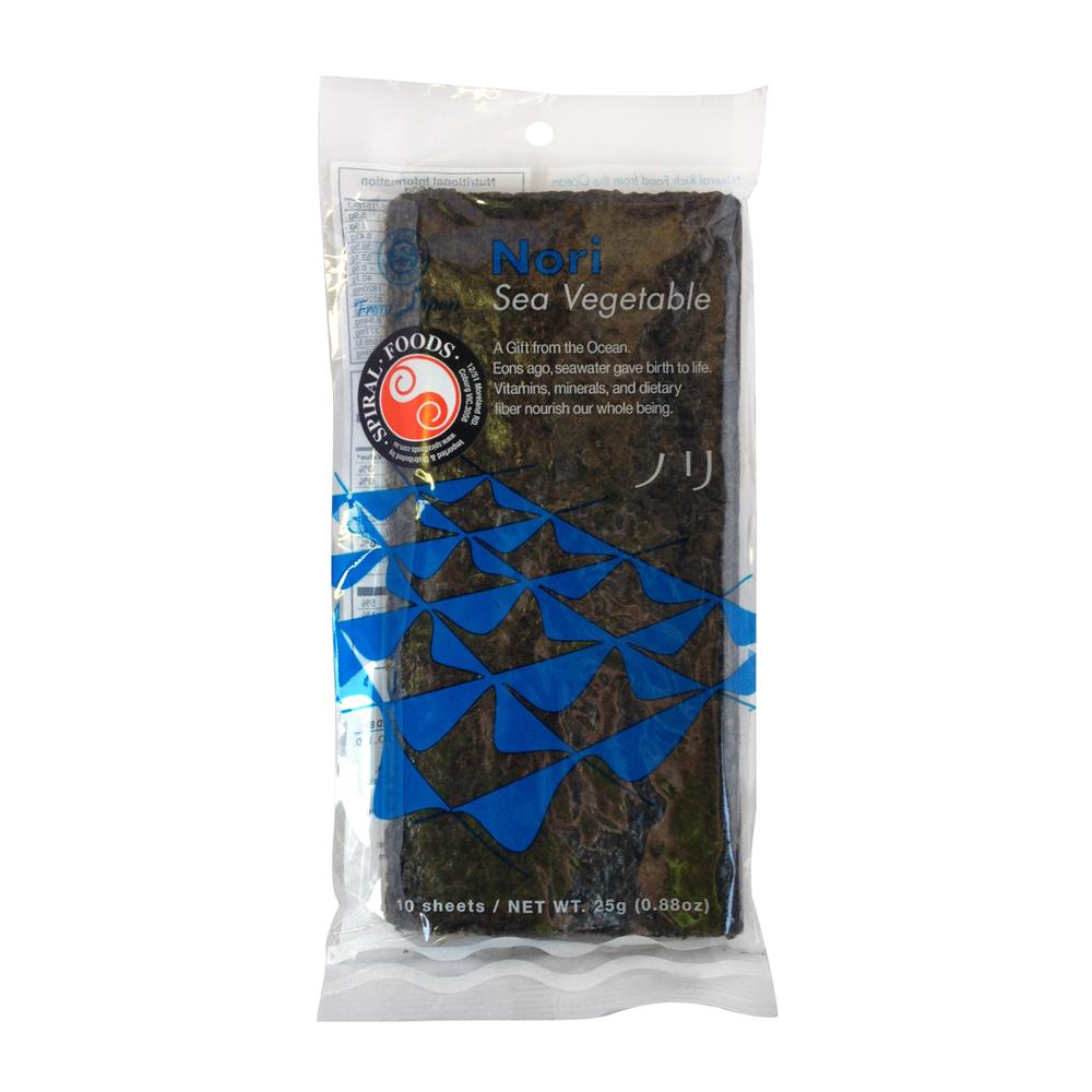 Spiral Foods Nori 10 Sheet Gluten Free