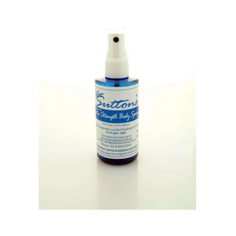 Sutton's Colloidal Silver Spray Double Strength