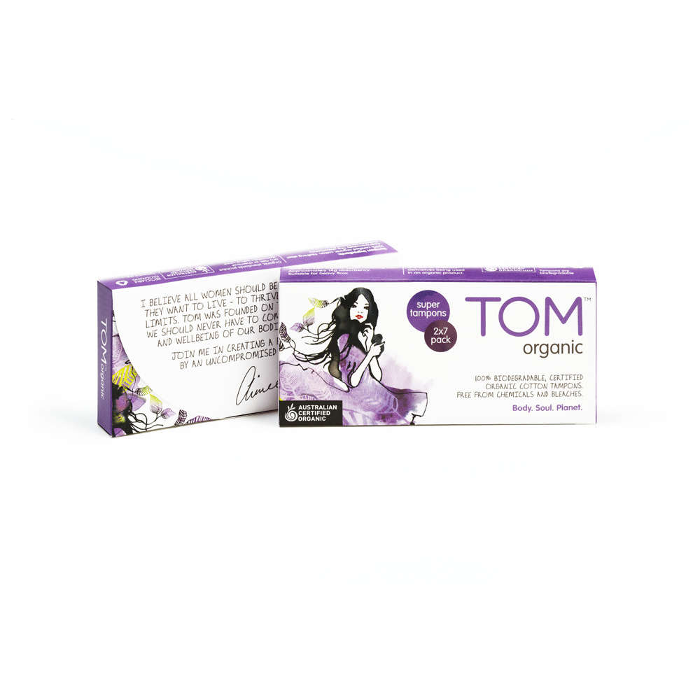TOM Organics Tampons Super