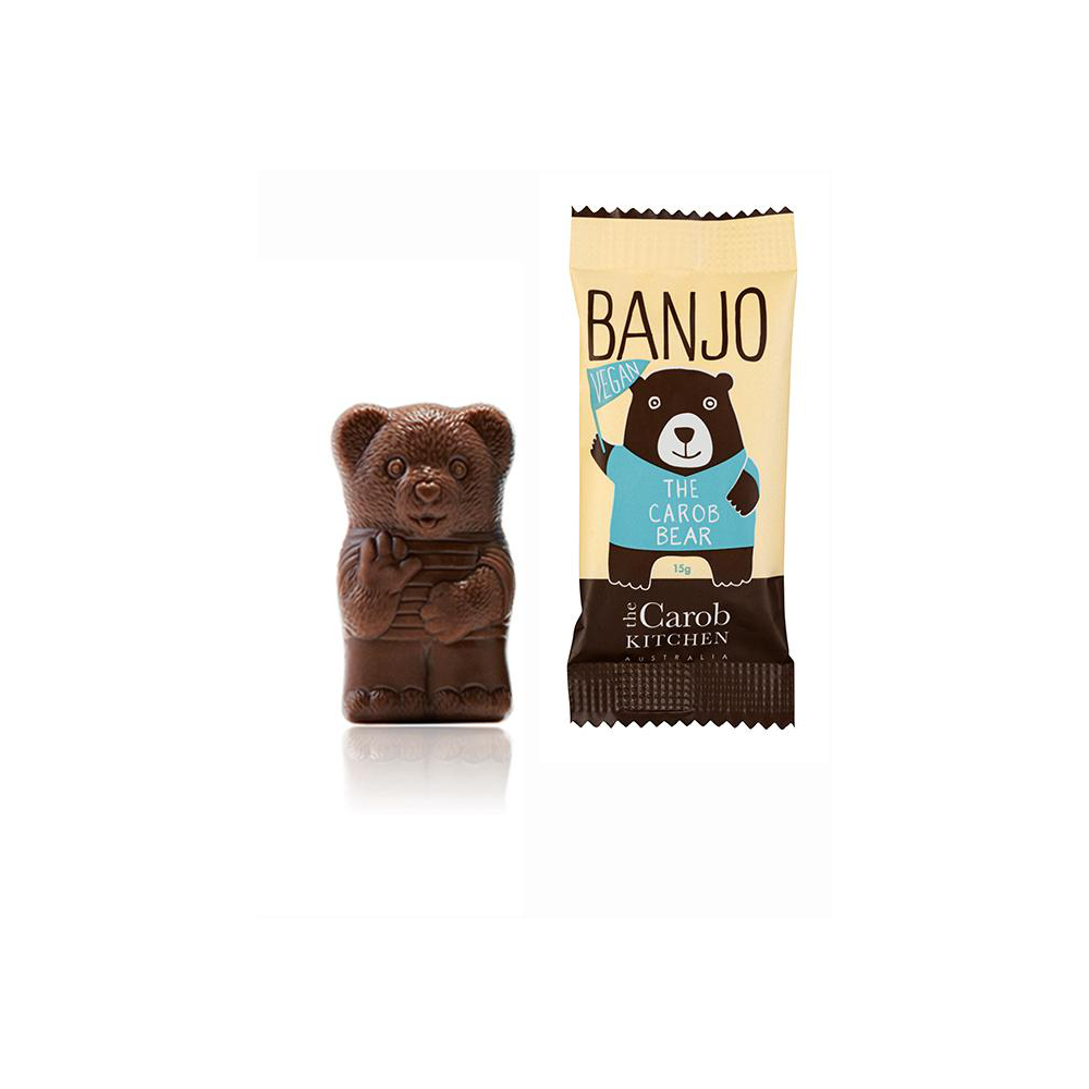 The Carob Kitchen Banjo The Vegan Carob Bear