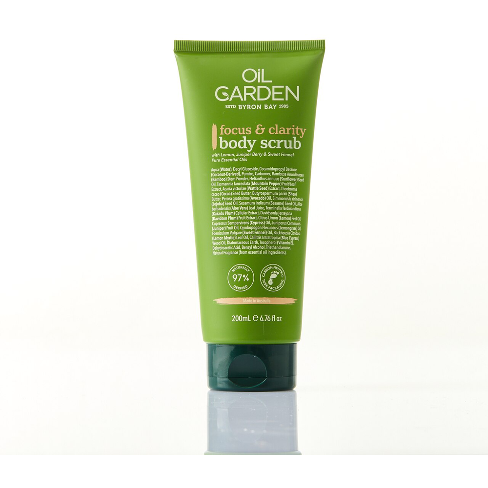 The Oil Garden Body Scrub Focus & Clarity