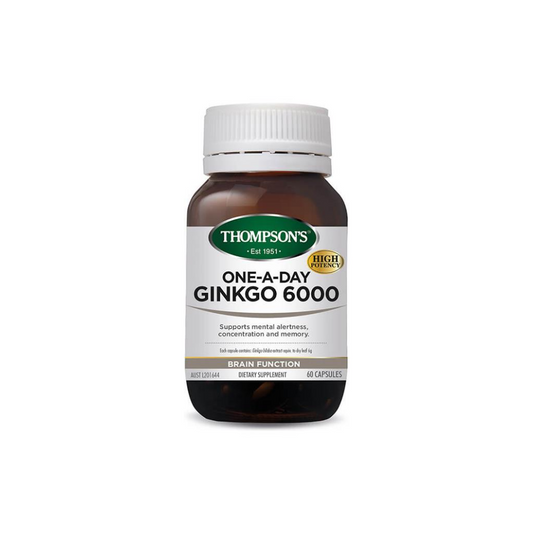 Thompson's One-a-day Ginkgo Biloba 6000mg