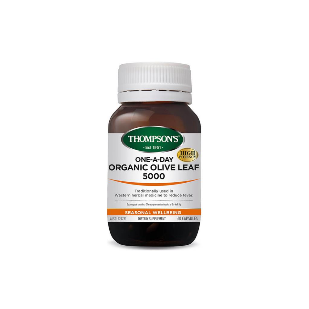 Thompson's One-a-day Olive Leaf 5000mg