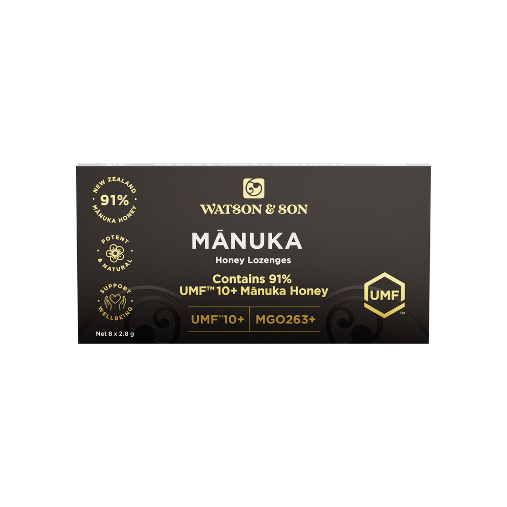 Watson & Son UMF 10+/MGO 263+ Manuka Honey Lozenges