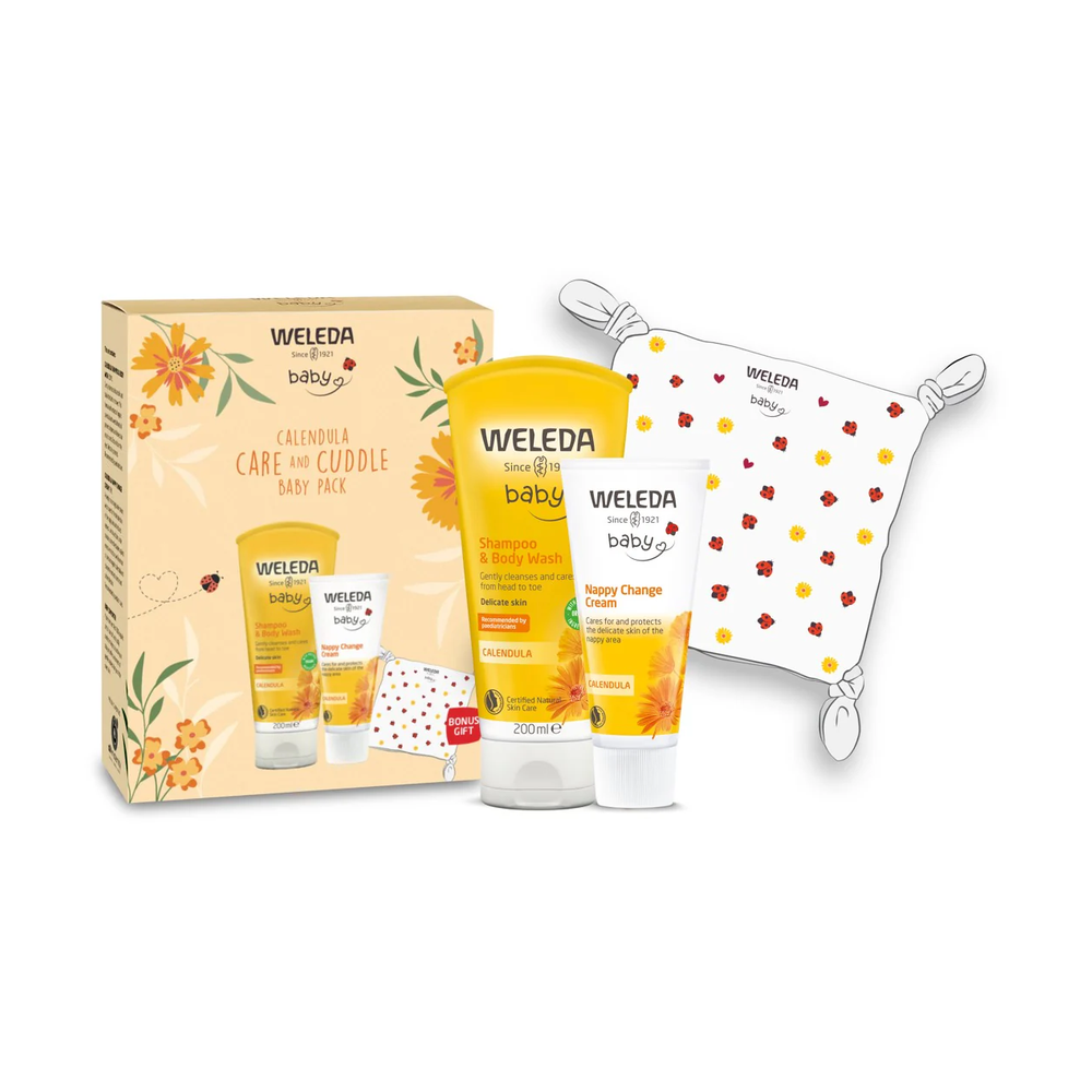 Weleda Baby Care; Calendula Care & Cuddle Pack
