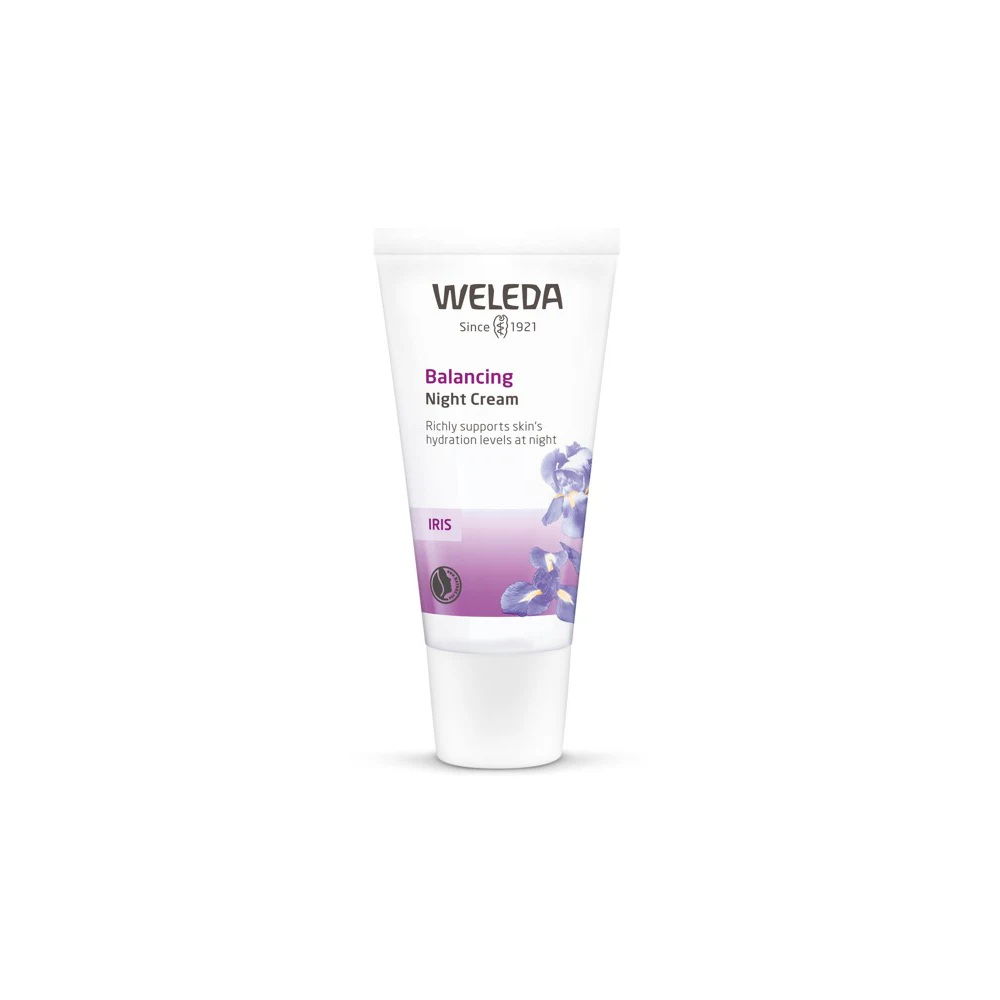 Weleda Balancing Facial Care - Iris; Balancing Night Cream Iris