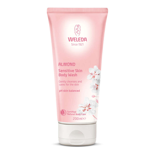 Weleda Bath & Shower Care; Sensitive Skin Body Wash Almond
