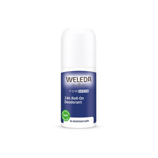 Weleda Specialist Face, Body & Hair; Deodorants; Men 24h Roll-On Deodorant