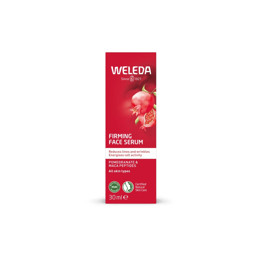 Weleda Specialist Face, Body & Hair; Firming Face Serum Pomegranate & Maca Peptides