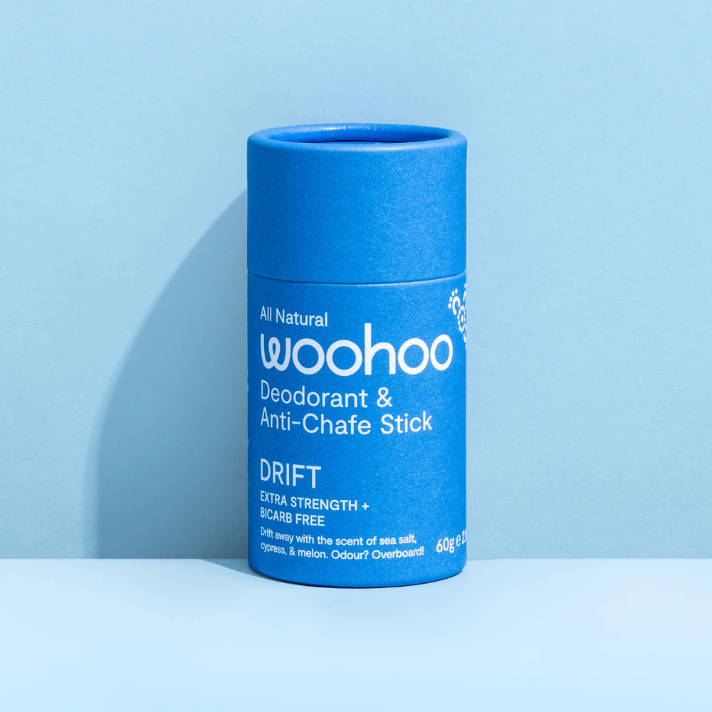 Woohoo Woohoo Natural Deodorant & Anti-Chafe Stick Drift