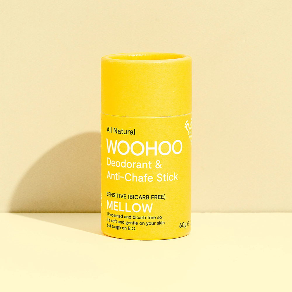 Woohoo Deodorant & Anti-Chafe Stick Mellow (Sensitive)