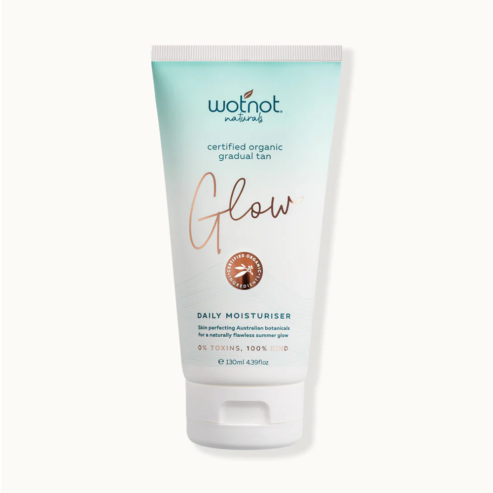 Wotnot Glow Certified Organic Gradual Tan Daily Moisturiser