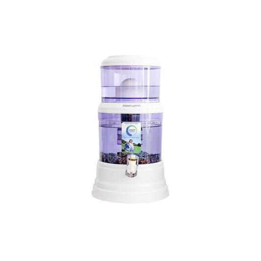 Zazen Alkaline Water System with BPA-Free Plastic Bottom Tank