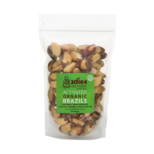 2Die4 Live Foods Organic Activated Brazil Nuts