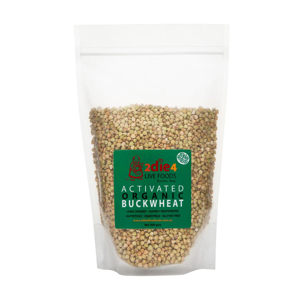 2Die4 Live Foods Organic Activated Buckwheat