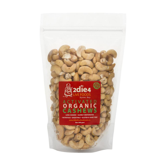 2Die4 Live Foods Organic Activated Cashews