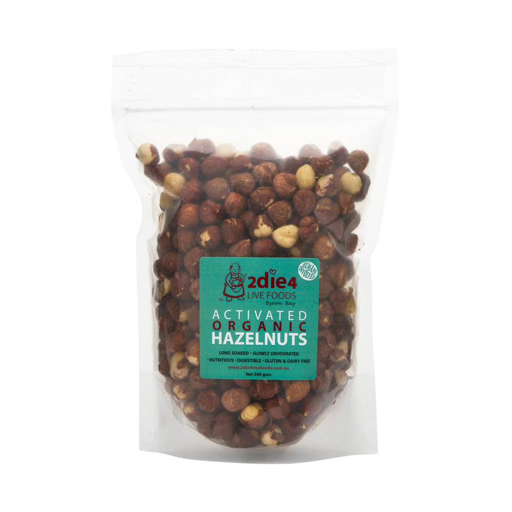 2Die4 Live Foods Organic Activated Hazelnuts