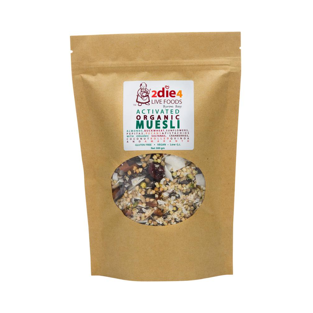 2Die4 Live Foods Organic Activated Muesli