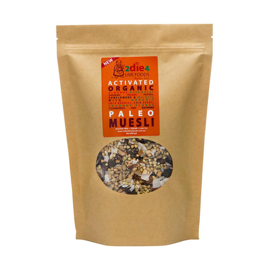 2Die4 Live Foods Organic Activated Paleo Muesli